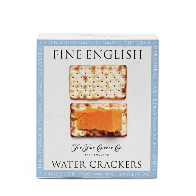 The Fine Cheese Co. Crispy Textured Crackers For Cheese With A Dark Nutty Taste 100g-A