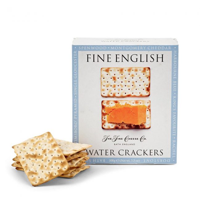 The Fine Cheese Co. Crispy Textured Crackers For Cheese With A Dark Nutty Taste 100g-A