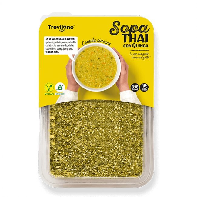 Σούπα Ταϋλανδέζικη Trevijano Thai Soup with Quinoa Vegan Gluten Free 200g