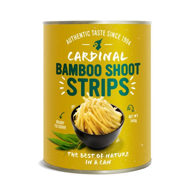 Ρίζες Μπαμπού σε Λωρίδες Cardinal Bamboo Shoot Strips 540g