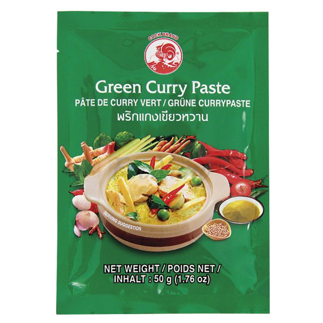 Κάρυ Πάστα Πράσινη Cock Curry Paste Green 50g