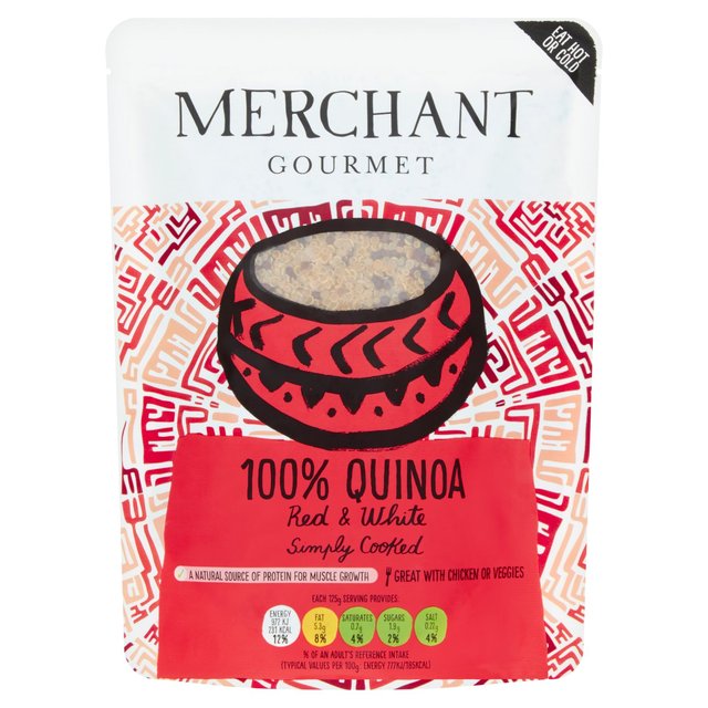 Κινόα Μαγειρεμένη Merchant Gourmet 100% Quinoa Red and White Vegan 250g