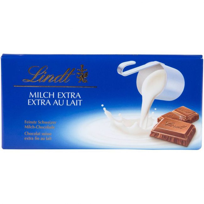 Lindt Milch Extra Chocolate 100g