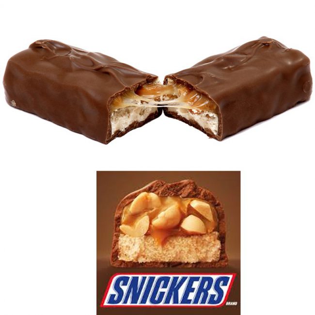 Snickers Milk Chocolate Bar With Soft Nougat Roast Peanuts And Caramel 50g-B