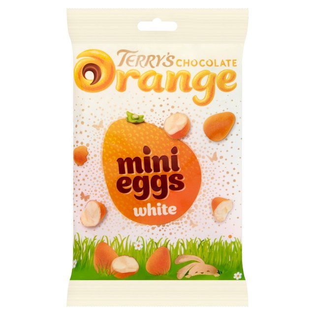 Σοκολατένια Αυγά Πασχαλινά Terry’s Orange Chocolate Mini Eggs White 80g
