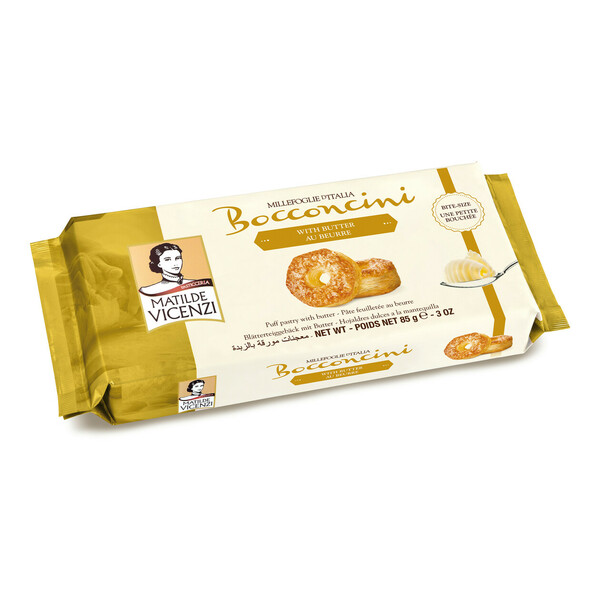 Μπισκότα Σφολιάτας Βουτύρου Matilde Vicenzi Butter Bocconcini 85g