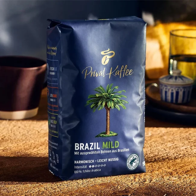 Καφές Φίλτρου Αλεσμένος Tchibo Privat Kaffee Brazil Mild Ground Roasted Coffee 250g