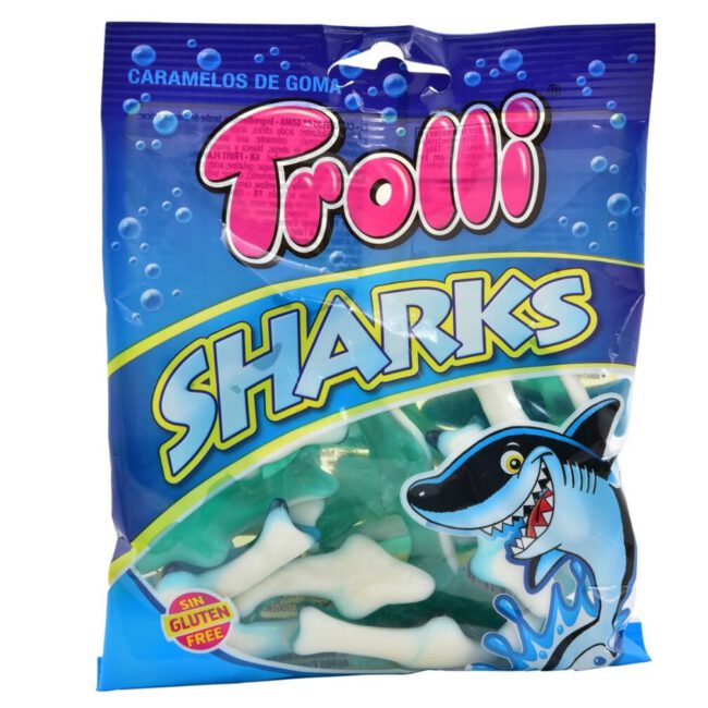 Trolli Sharks Gluten Free 100g-A