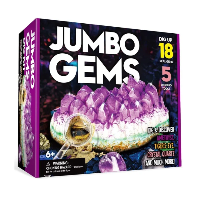 Εκπαιδευτικό Παιχνίδι Dr. Daz Jumbo Gems Jewel Digging Experiment Set