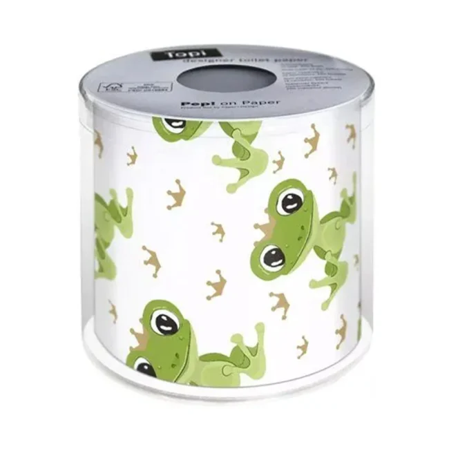 Χαρτί Υγείας Topi Designer Toilet Paper Frog Prince 125g