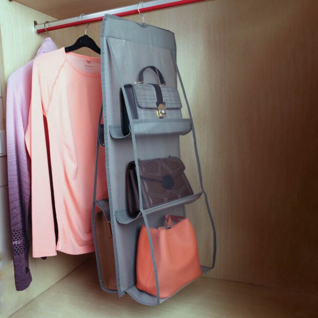 Hanging Storage Case With 6 Pockets 35x90cm-A