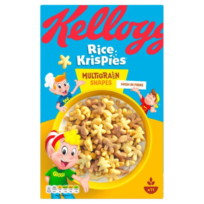 Kelloggs Rice Krispies Multigrain Shapes