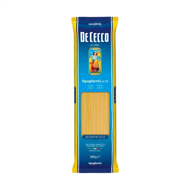 De Cecco Classic No 12 Spaghetti 500g
