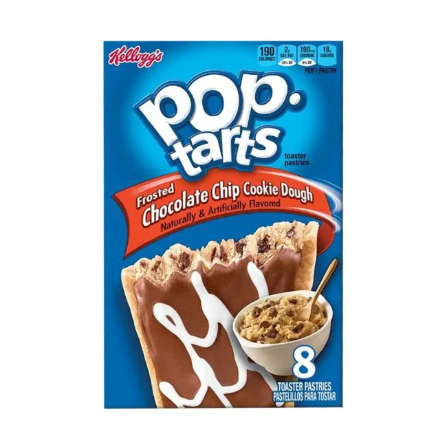 Kelloggs Pop Tarts Frosted Chocolate Chip Cookie Dough