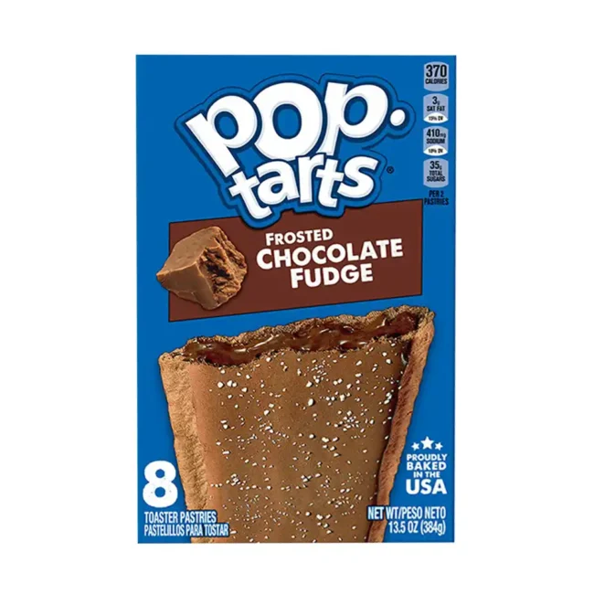 Kelloggs Pop Tarts Frosted Chocolate Fudge 384g