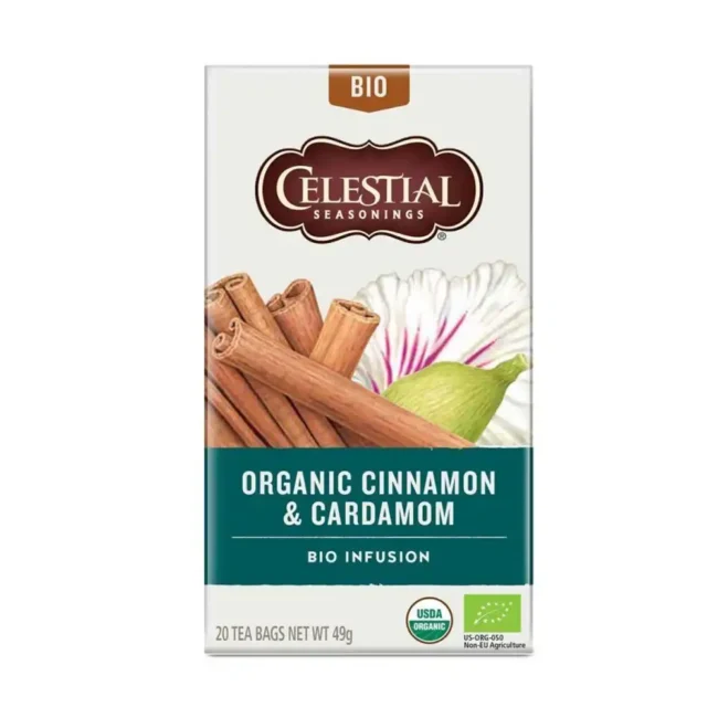 Organic Cinnamon and Cardamon Bio Infusion Celestial Seasonings
