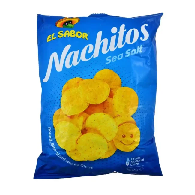El Sabor Nachitos With Sea Salt 150g