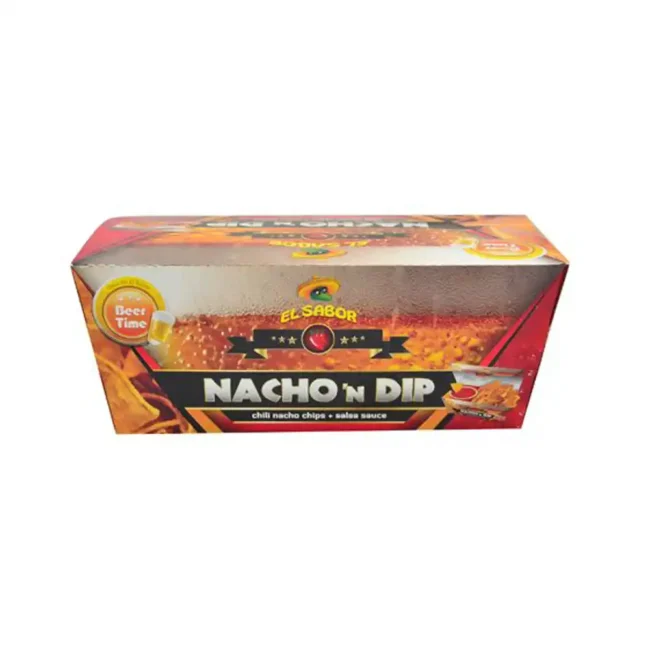 El Sabor Nacho And Dip Chili Chips And Salsa Sauce 175g
