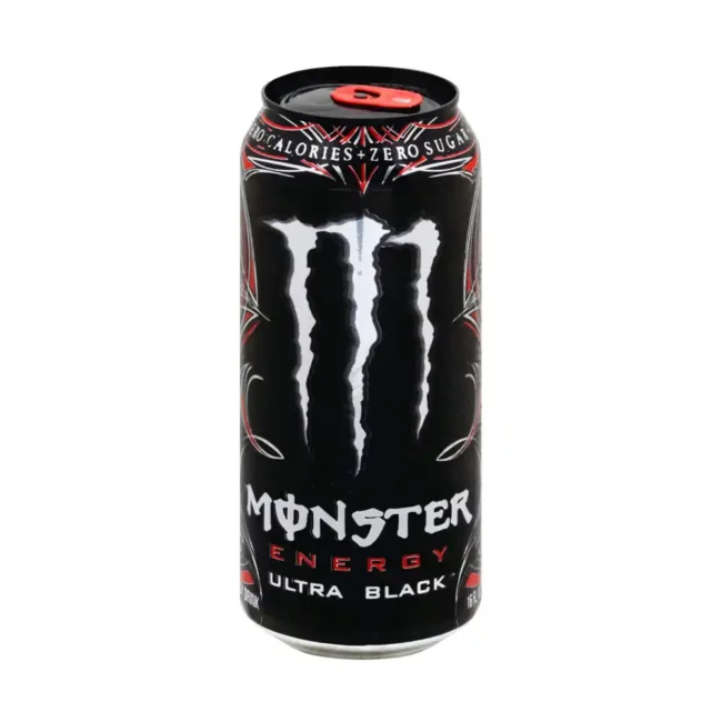 Monster Ultra Black Zero Sugar Energy Drink 500ml