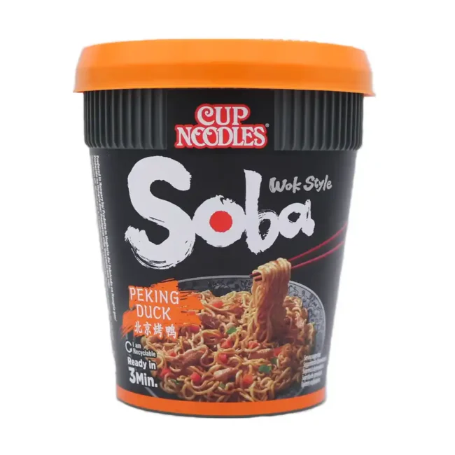 Nissin Soba Cup Noodles Peking Duck Flavour 87g