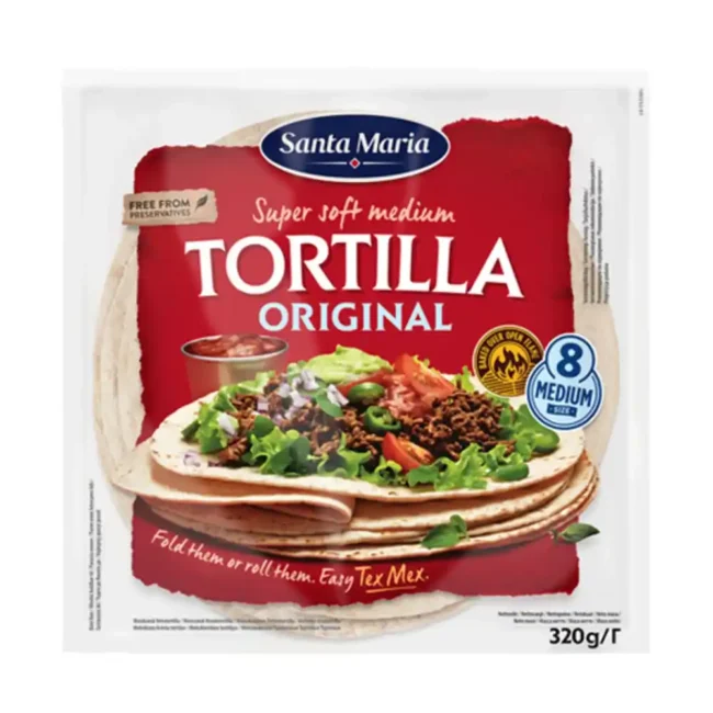 Santa Maria Medium Tortilla 320g