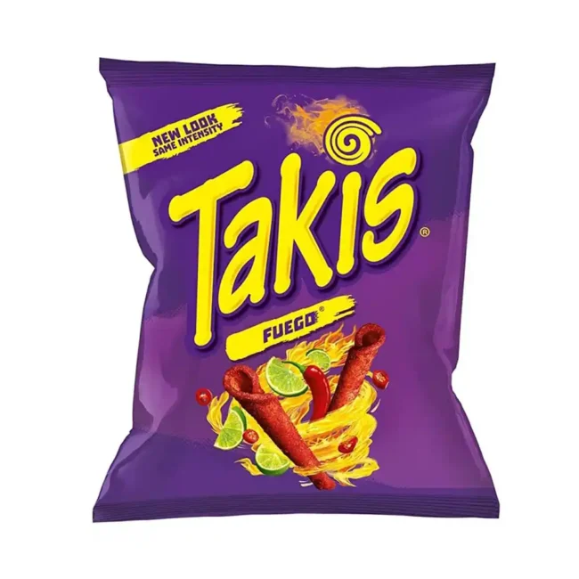 Takis Fuego Hot Chilli Pepper and Lime Tortilla Chips