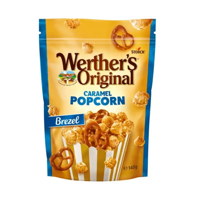 Werthers Original Popcorn Caramel Pretzel 140g