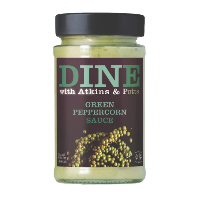 Dine Atkins and Potts Green Peppercorn Sauce 200g