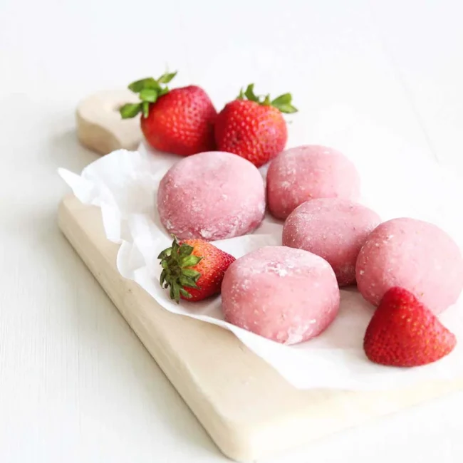 Ιαπωνικό Μαστιχωτό Γλυκό Μότσι Taiwan Mochi Museum Assorted Fruit Mochi 120g