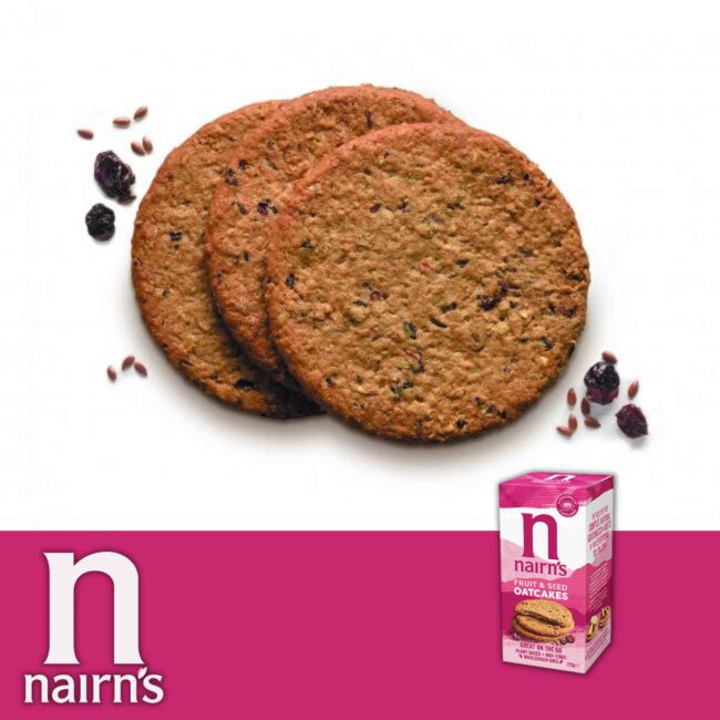 Nairn’s Fruit and Seed Oatcakes 225g-B