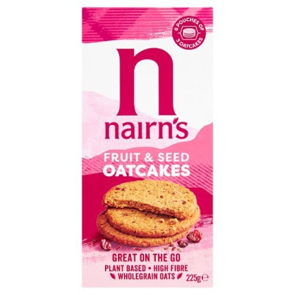 Nairn’s Fruit and Seed Oatcakes 225g