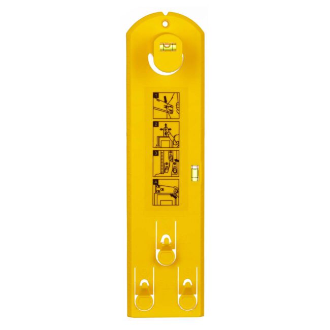 Alignment Tool With Spirit Level For Hanging Frames And Paintings 34x9cm-A