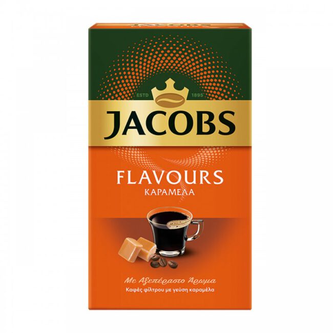 Jacobs Flavours Caramel 250gr