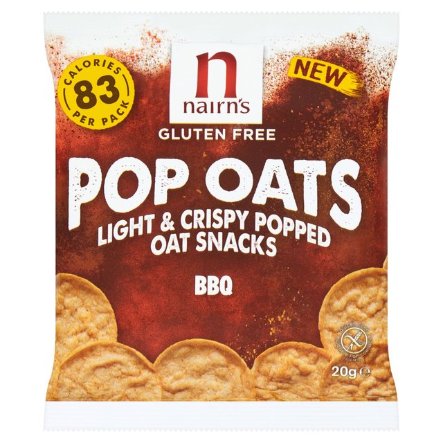 Nairn’s Pop Oats BBQ 20g-A