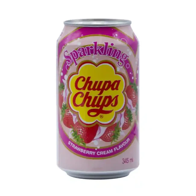 Chupa Chups Strawberry And Cream 345ml