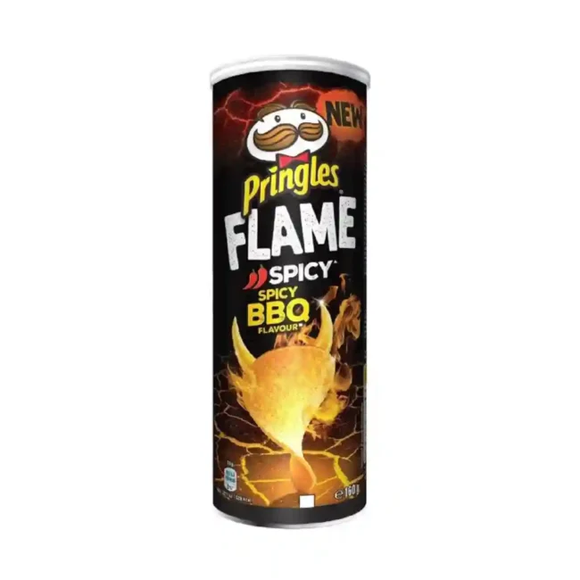 Pringles Flame Spicy BBQ Flavour 160g