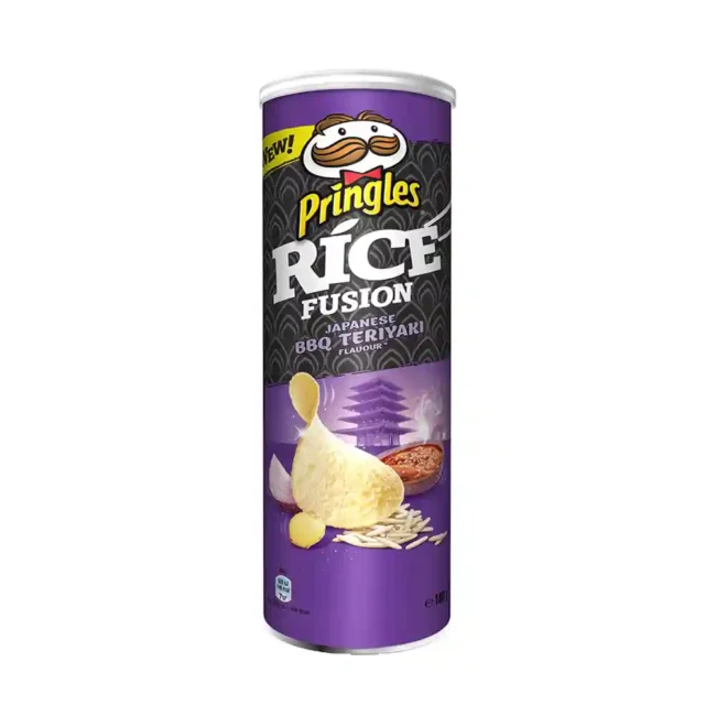 Pringles Rice Fusion Japanese BBQ Teriyaki Flavour 160g