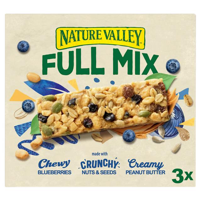 Nature Valley Full Mix Blueberries Nuts Seeds Peanut Butter