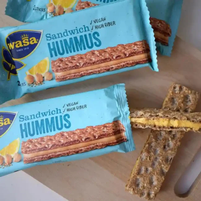 Wasa Sandwich Hummus