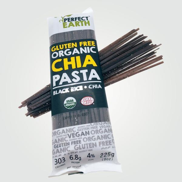 Perfect Earth Organic Pasta Black Rice Chia Gluten Free