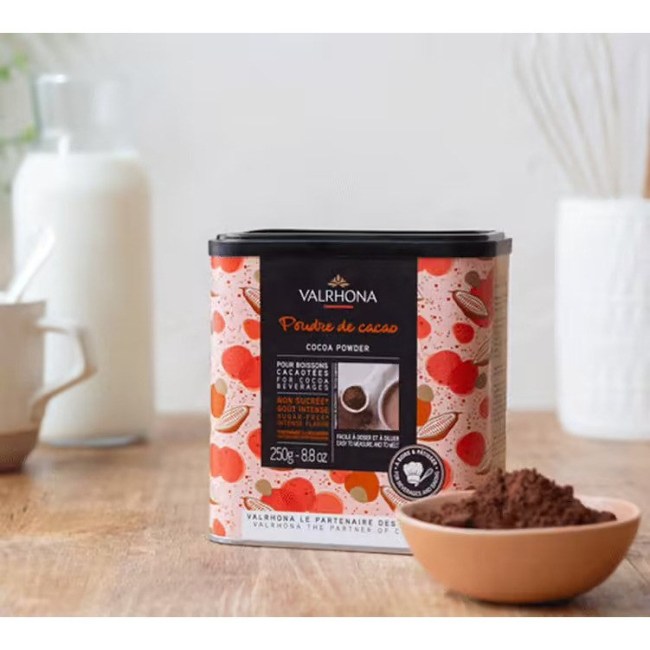 Ρόφημα Σοκολάτας Valrhona Cocoa Powder Poudre De Cacao 250g