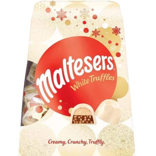 Maltesers White Truffles Christmas Gift Box