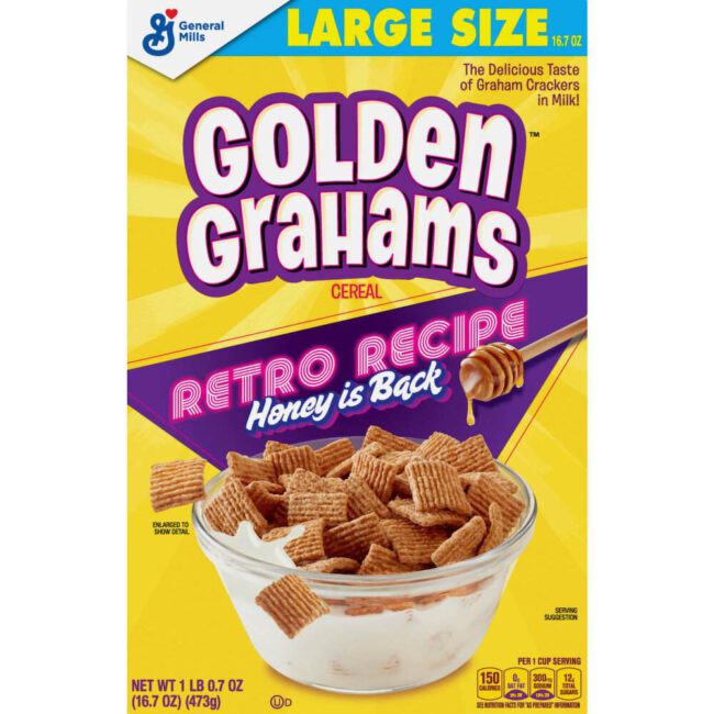 Golden Grahams Large Size General Mills 473g