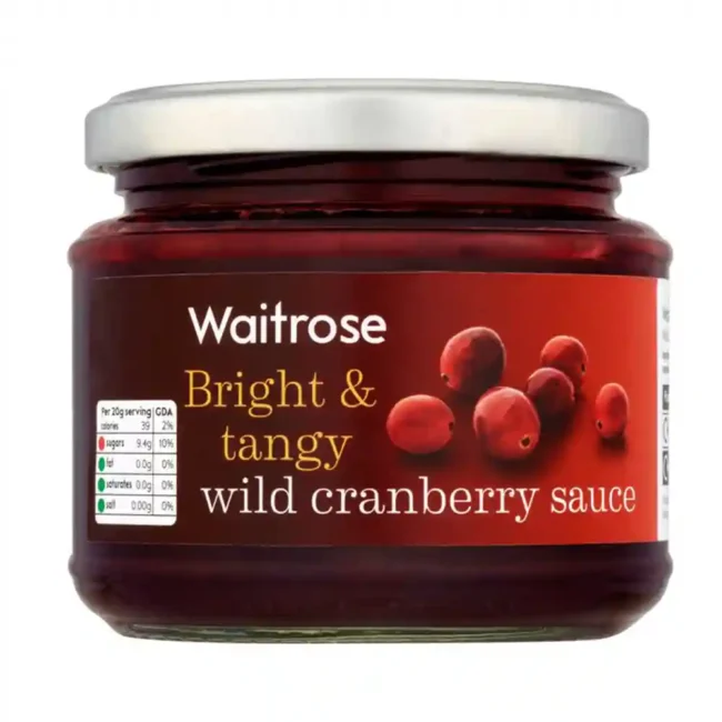 Waitrose Wild Cranberry Sauce 205g