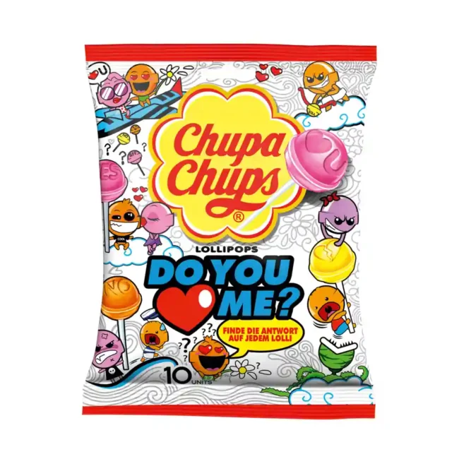 Chupa Chups 120 Lollipops Do You Love Me 1.4kg
