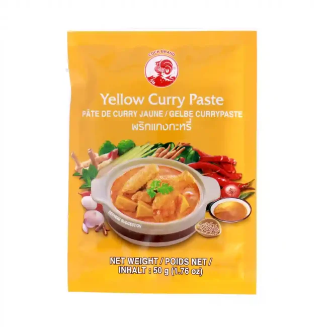 Cock Curry Paste Yellow 50g