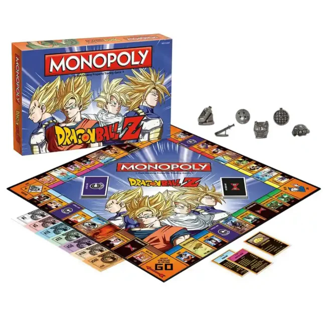 Monopoly Dragon Ball Z Winning Moves