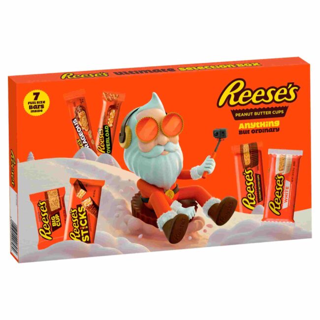 Reese's Peanut Butter Anything But Ordinary 7 Bars Selection Box 293g-A