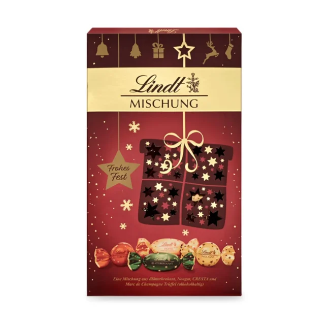 Χριστουγεννιάτικα Σοκολατάκια Lindt Mischung Gift 180g