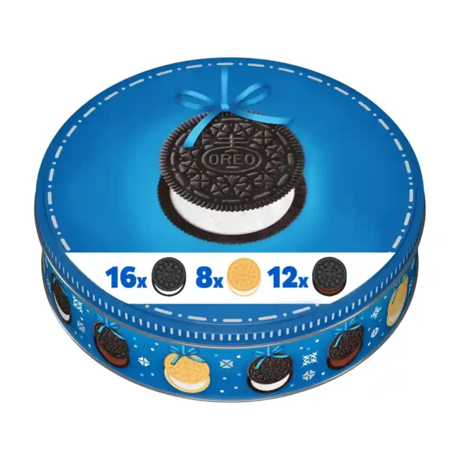 Oreo Assortment Christmas Biscuit Tin 396g